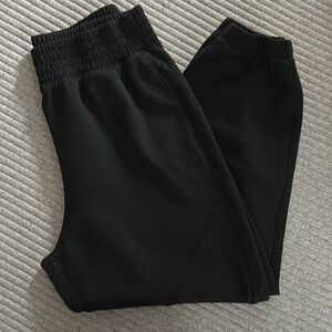 YPB black jogger sweats neoKNIT size large